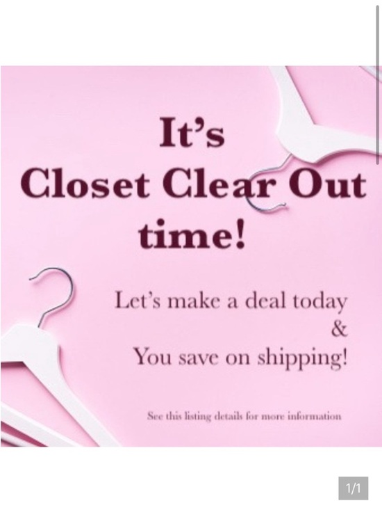 Other - Closet Clear out - Sep 18